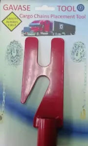 Herramienta de colocación de cadenas de carga de plataforma plana - Imagen 1 de 11