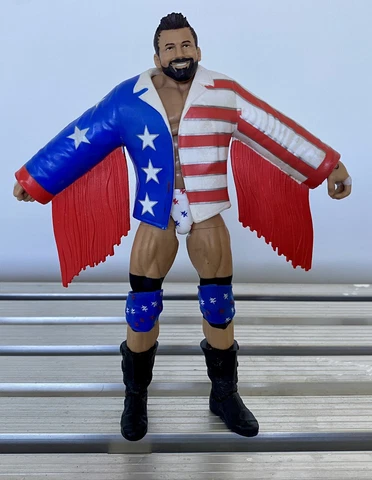 VINTAGE ZACK RYDER ELITE 59 WWE MATTEL ACTION FIGURE MACHO MAN RANDY SAVAGE EXC! Cover