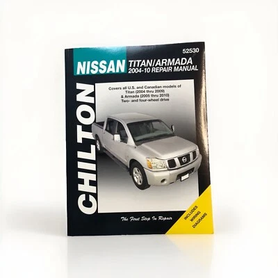 Diagramas de cableado manual de reparación de servicio de taller para camioneta Nissan Titan 2004-2010 Foto 1 de 4