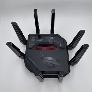 ASUS ROG Rapture GT-BE98 PRO First Quad-Band WiFi 7 Gaming Router - Picture 1 of 10
