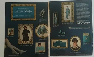 1966 Modess porque servilleta sanitaria producto de dos páginas vintage anuncio de dos páginas - Imagen 1 de 1