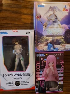 SEGA Evangelion, Bocchi The Rock, Frieren Premium Figures - Bild 1 von 3