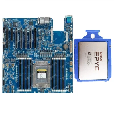 5xamd epyc 7551P+4xGigabyte mz32-ar0 +5x4u cooler combination - Image 1 of 2