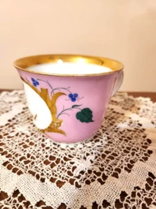 Antique Old Paris French Hand Painted Large Coffee Cup - Picture 1 of 7