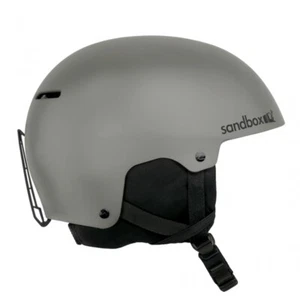 Sandbox Icon Snowboard Helmet Army Grey NEW snowboarding New 23/24 stock - Picture 1 of 4