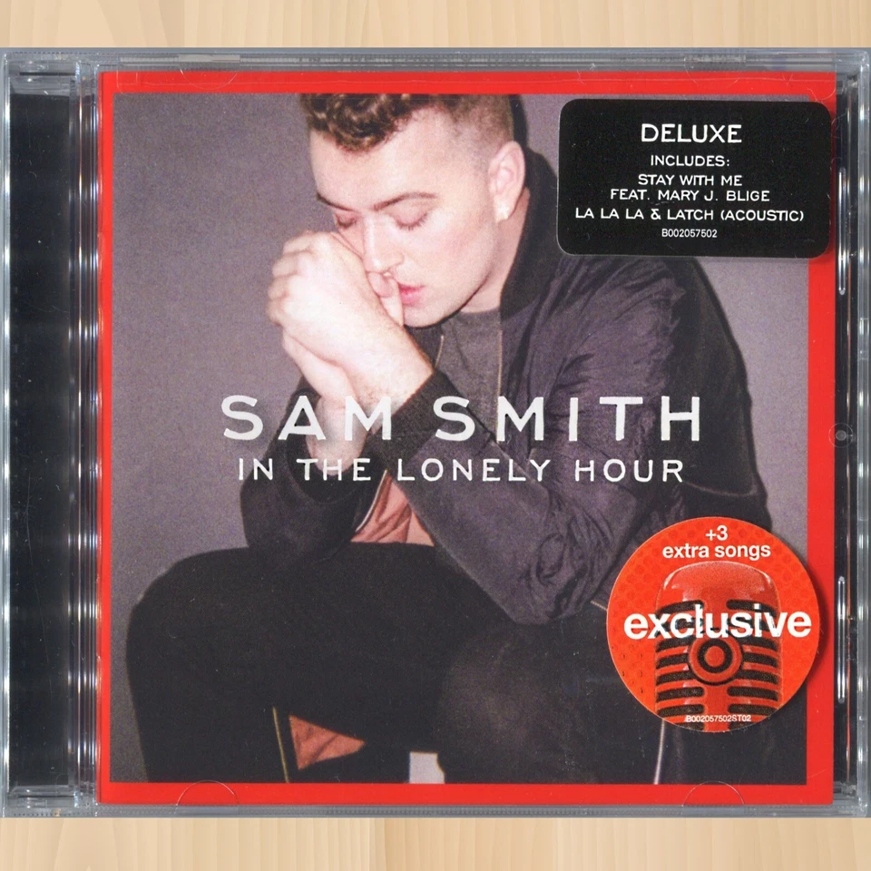 Sam Smith in The Lonely Hour CD 2014 Capitol Records 3 Extra Songs