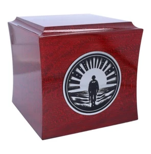 Soldier urn for ashes Military theme cremation urn for human ashes Funeral urn - Picture 1 of 18