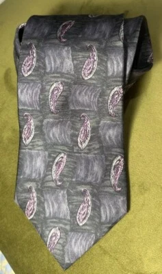 Corbata de cuello vintage Zylos George Machado. Paisley. Foto 1 de 4