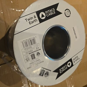 1.5mm twin and earth cable 100m reel (BRAND NEW) - Picture 1 of 5