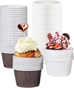 100 Stück Muffinförmchen Papier Muffins Papierförmchen Cupcake Förmchen Muffinfo - Bild 1 von 7