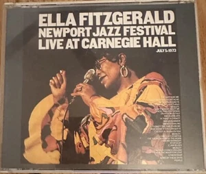Ella Fitzgerald ‘Newport Jazz Festival Live At Carnegie Hall’ 2CD NM Cond - Picture 1 of 7