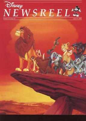 Disney Studio Newsreels, 1994 set #2, mayo-junio 1994 Foto 1 de 4