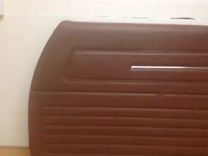 HJ HX HZ SAND MAN DOOR TRIMS 67v TAN FOR PANEL VAN OR UTE EXCHANGE TOPS - Picture 1 of 8
