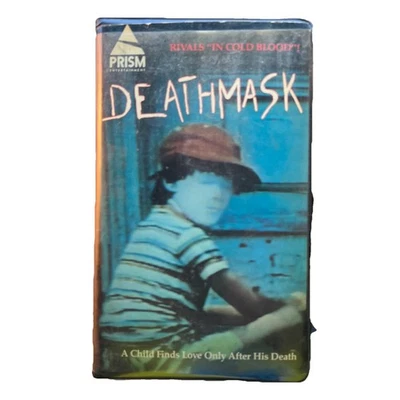 Deathmask (1983 VHS) Horror Prism Entertainment Black Clamshell Free Shipping - Image 1 of 4