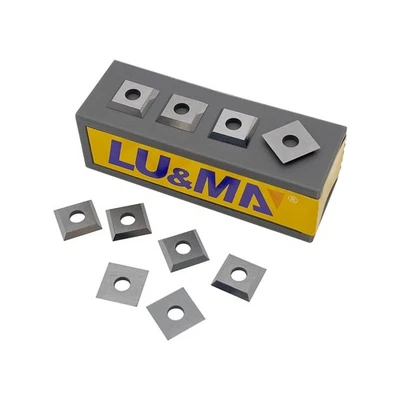 14mm Standard Square Straight Tungsten Carbide Replacement Cutter Inserts Kni... - Image 1 of 4