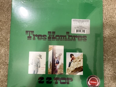 ZZ TOP Tres Hombres Jalapeno Green Vinyl w/gatefold BRAND NEW & Sealed LP! - Image 1 of 4