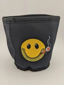 Beverage Drink Coozie Smiley CI Cigars International Drink Holder Cigar Swag - Picture 1 of 3