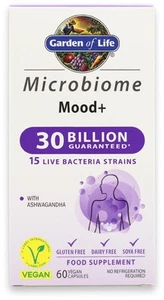 Garden of Life Microbiome Once Daily Mood+ 60 Capsules X 1 - Picture 1 of 1