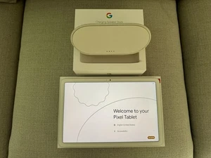 Tablet Google Pixel 128GB WiFi - dobry stan z głośnikiem / stacją dokującą! - Zdjęcie 1 z 6