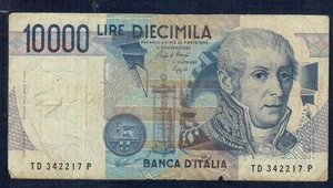 REPUBBLICA ITALIANA  - Banconota  10.000 LIRE  VOLTA  1984  - Gian 2 - Foto 1 di 2