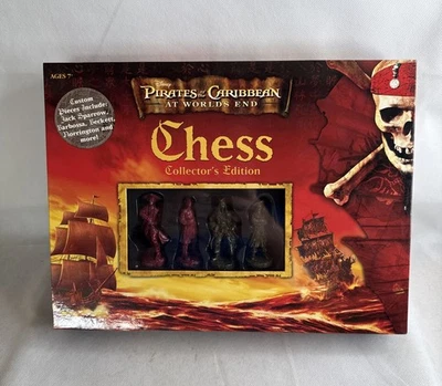 Disney Pirates of the Caribbean At Worlds End Chess Set Collectors Edition CIB - Image 1 of 4
