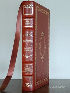 Franklin Library Recapitulation • Wallace Stegner Leather American Classic Novel - Picture 1 of 13