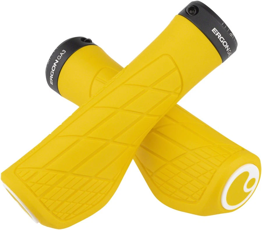 Ergon Ga3 MTB All Mountain Grips Yellow Large