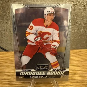 2024-25 O-Pee-Chee Platinum Marquee Rookie #272 Samuel Honzek Calgary Flames - Bild 1 von 2