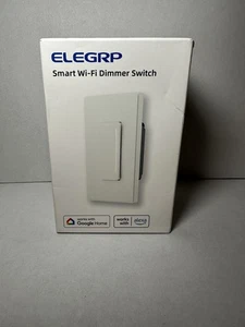 ELEGRP DTR30 Smart Wi-Fi Dimmer Switch 3-Way White NEW in Box - Picture 1 of 6