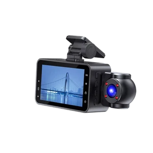 Car Three Lens Dash Cam WiFi HD 1080P DVR Video Recorder Camera Loop Recording - Bild 1 von 10