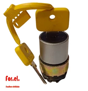 CEMA SISTEMA 080 INTERRUTTORE 1 POSIZIONE CON CHIAVE GIALLA - Imagen 1 de 1