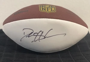DEION SANDERS WEISSES PANEL SIGNIERT NFL FOOTBALL HOF COLORADO COWBOYS FALKEN JSA - Bild 1 von 9