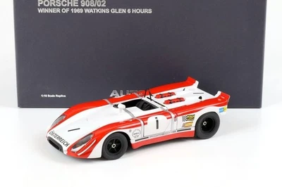 AUTOART 1/18 - 86971 - Porsche 908/02 Team Osterreich Watkins Glen 1969 - Immagine 1 di 2