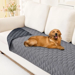 Waterproof Dog Bed Cover Blanket, Soft Reversible Pet Blanket, Washable Leakproo - Picture 1 of 12