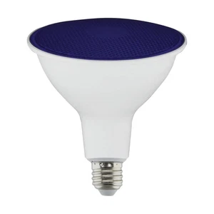 11.5 Watt PAR38 LED - Blue - 90 degree Beam Angle - Medium base - 120 Volt - 12- - Picture 1 of 6