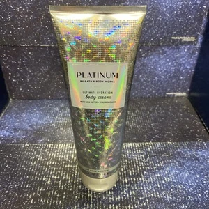 Bath & Body Works PLATINUM Ultimate Hydration Body Cream Lotion Moisturizer 8 oz - Picture 1 of 5