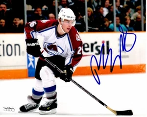 Paul Stastny Signed Colorado Avalanche 8x10 inch Photo - JSA Sticker of Approval - Picture 1 of 2