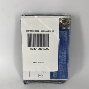 2021 Ford Super Duty F250 - F550 Owner's Manual Gas Diesel w/ Case MC3J19G219AA - Picture 1 of 6