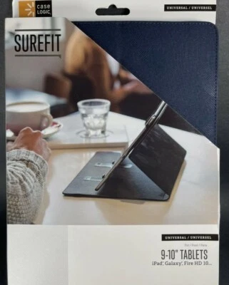 Case Logic Surefit Universal Folio 10" Tablet Case - BLACK - Image 1 of 3