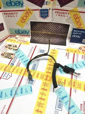 2002 MITSUBISHI LANCER OZ RALLY NEGATIVE BATTERY CABLE WIRE HARNESS WIRING FUSE  - Image 1 of 4