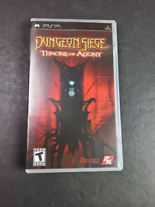 Dungeon Siege: Throne of Agony Completo (Sony PSP, 2006) Gioco Completo TESTATO - Foto 1 di 7
