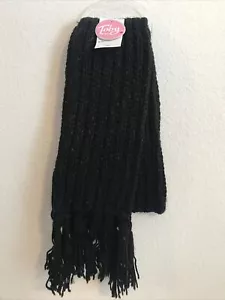 Bufanda Toby Juniors negra talla 6-16 al por menor $22 (5hmbx-81-4) - Imagen 1 de 5
