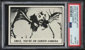 1966 Monster Laffs Smile You're On Candid Camera #24 PSA 8 - Picture 1 of 2