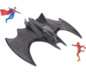 Set battaglia battello DC Comics Flash Batwing Super Girl/NAM-Ek/Flash 4" Nuovo - Foto 1 di 11