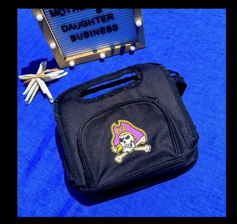 ECU Logo Lunchbox Lunch Bag Cooler Bags Cover