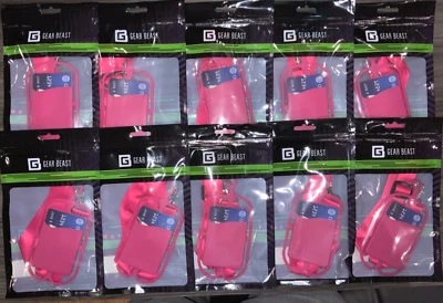 LOT OF 10 Gear Beast Cell Phone Lanyard Universal Neck Phone Holder w/ Pocket - Image 1 of 2