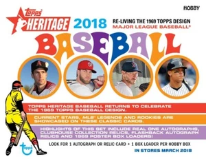 2018 Topps Heritage Baseball Base Cards You Pick (Card #201-400) U-Pick - Picture 1 of 401