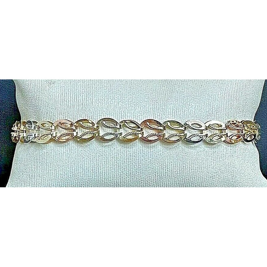 RL TRI-TONE GOLD BRACELET SKY - Image 1 of 4