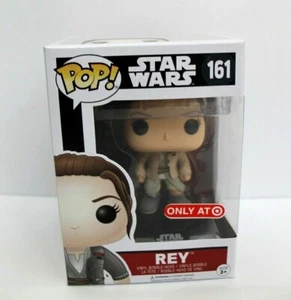 Funko Pop! Star Wars Rey Vinyl Bobble-Head #161 Target Exclusive Sealed - Picture 1 of 6