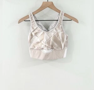 Under Armour Cross Back Sports Bra Gold Size Large - Picture 1 of 5